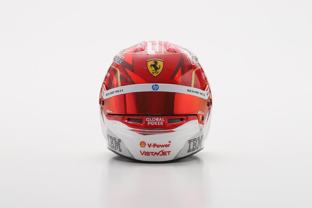 Charles Leclerc Ferrari Las Vegas GP 2025 1:5 Mini Helmet