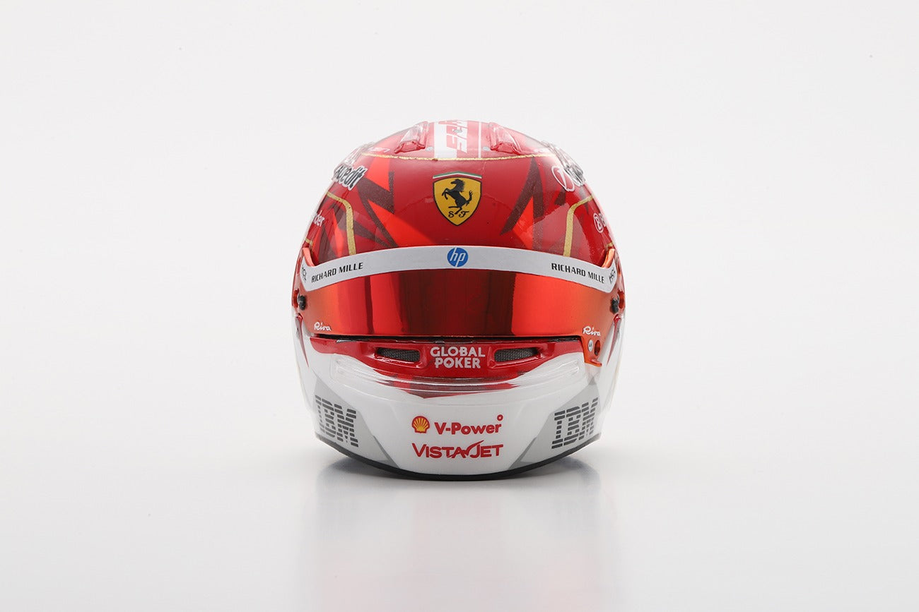 Charles Leclerc Ferrari Las Vegas GP 2025 1:5 Mini Helmet