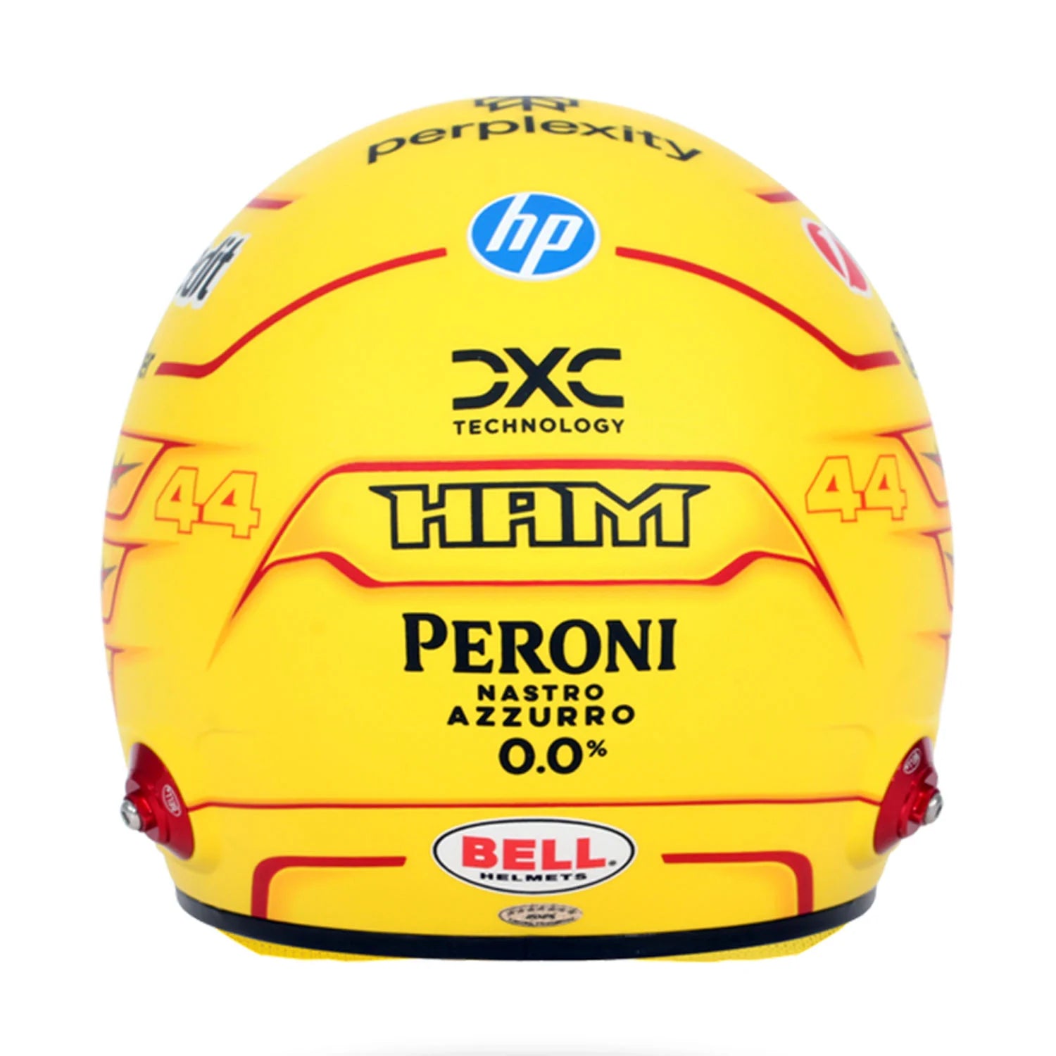 Optimized Product Title: Ferrari 2025 Lewis Hamilton 1:2 Scale Mini Helmet