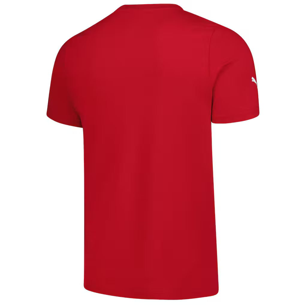 Scuderia Ferrari Large Shield T-Shirt - Dark Cherry